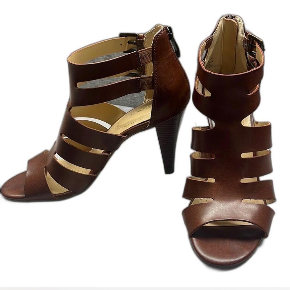 Liz Claiborne Women’s Brown Strappy Women's Sandals-Sz 8M